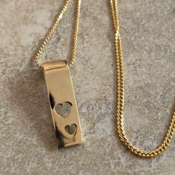 Vintage Jewelry - Vintage heart necklace